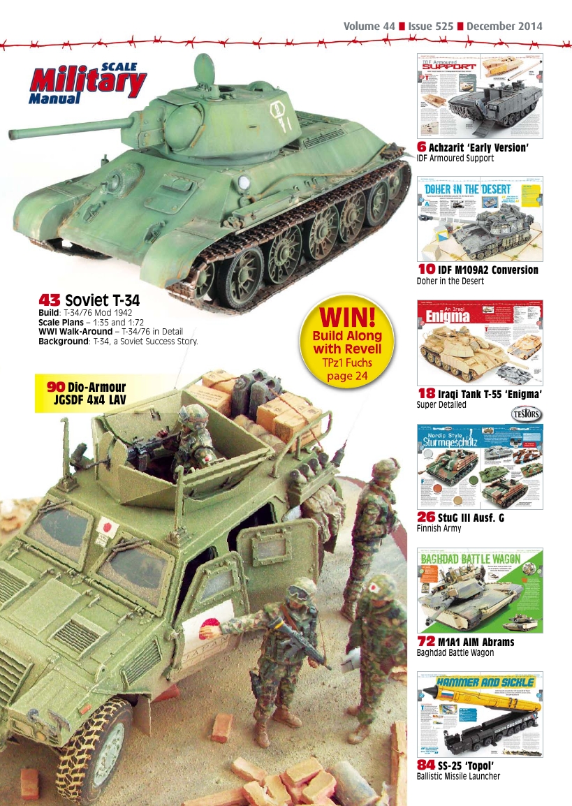 Scale Military Modeller International 2014-525